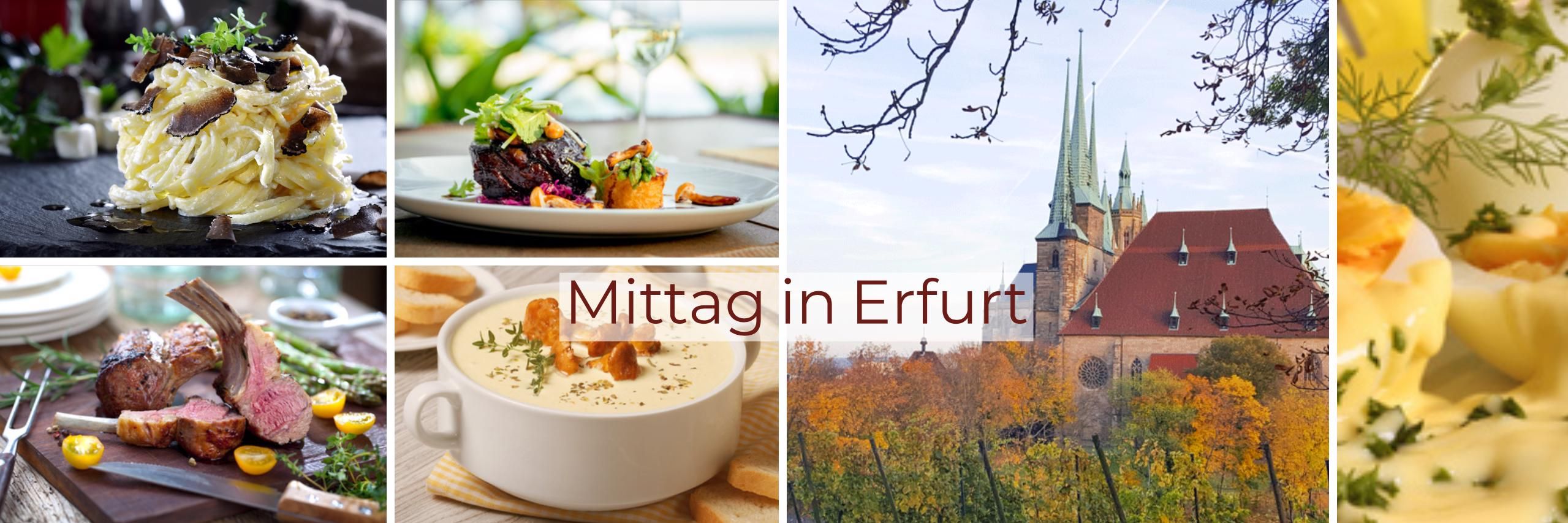 Titelbild Seite "Mittag in Erfurt"