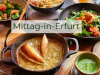 gedeckter Tisch mit diversen Gerichten